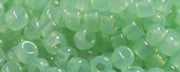 Toho 8/0 Round Japanese Seed Bead, TR8-156, Ceylon Jade - Barrel of Beads