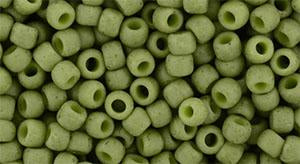 Toho 8/0 Round Japanese Seed Bead, TR8-2602F, Semi-Glazed Woodbine, 17 grams