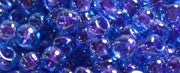 Toho 8/0 Round Japanese Seed Bead, TR8-361, Inside Color Dark Aqua/Violet Lined - Barrel of Beads