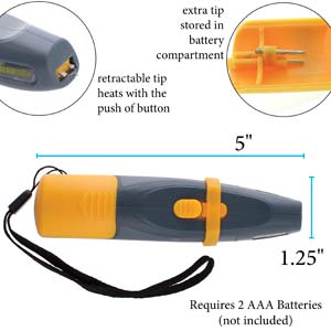 Thread Zap Ultra Battery Operated Thread Burner