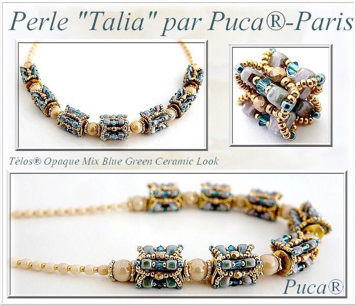 Talia Beaded Bead - pattern